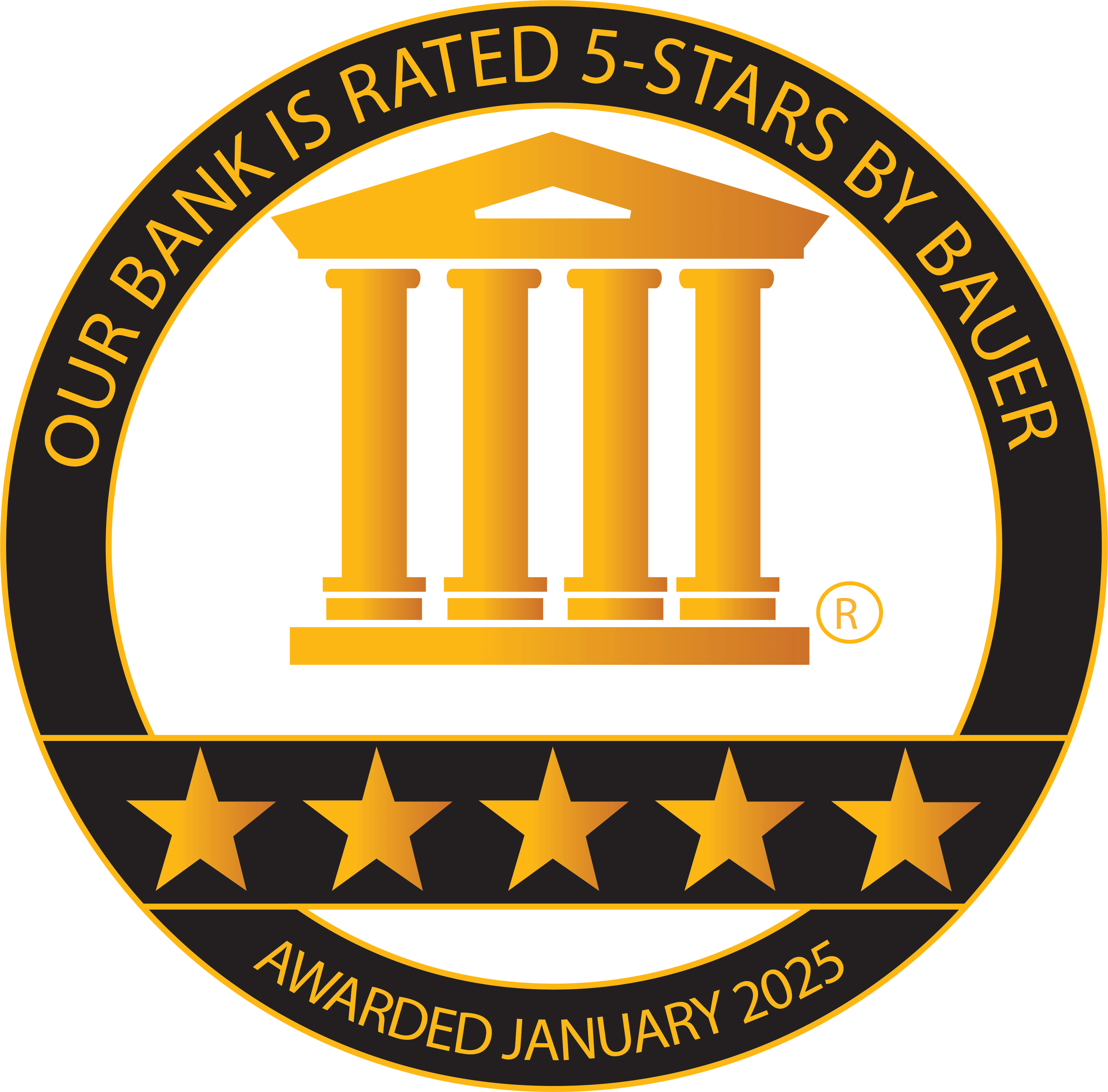 Bauer Financial 5-Star Rating Logo